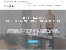 Tablet Screenshot of daniksa.com